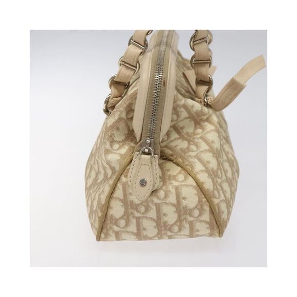 Pre Loved Dior Trotter Women Beige Handbags - Picture 4 of 8